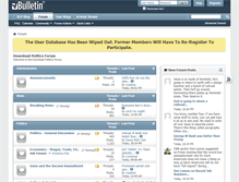 Tablet Screenshot of downloadpolitics.com